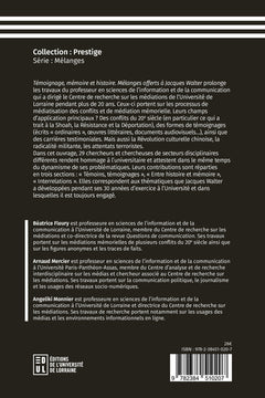 Témoignage, mémoire et histoire