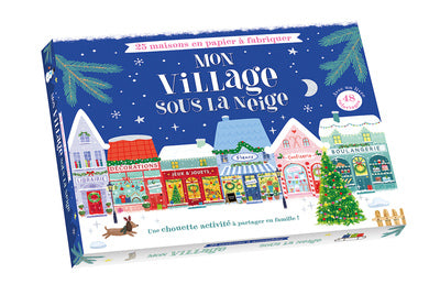 Mon village de Noël - 25 maisons en papier à fabriquer