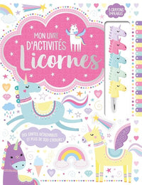 Mon livre d'activités Ned Licornes