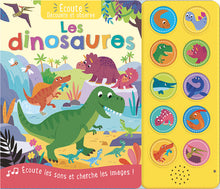 Les dinosaures - Ecoute, découvre et observe