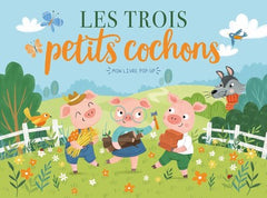 MON LIVRE POP-UP - LES TROIS PETITS COCHONS