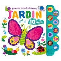 Mon livre sensoriel à écouter - Jardin