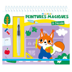 Peinture magique à l'école
