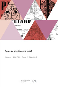 Revue du christianisme social