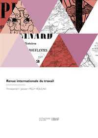 Revue internationale du travail