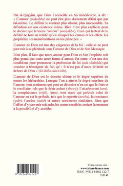 L'amour de Dieu et du Prophète