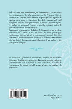 Les actes ne valent que par leurs intentions