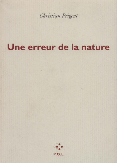 une erreur de la nature