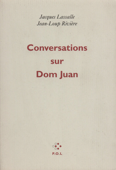 Conversations sur Dom Juan