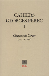 Cahiers Georges Perec