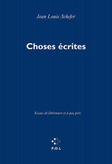 Choses écrites