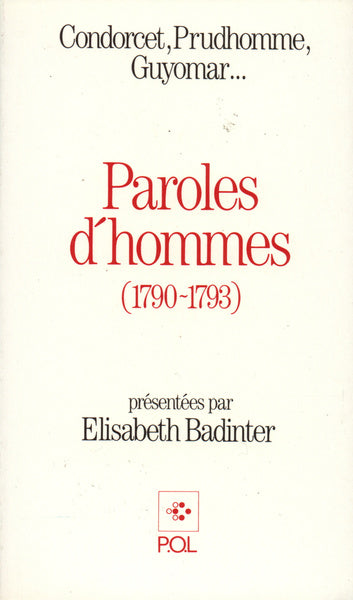 paroles d'hommes (1790-1793)