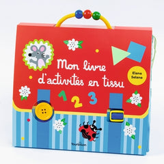 Mon livre d'activités en tissu