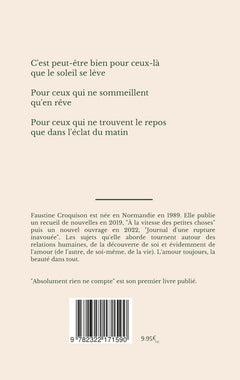 Absolument rien ne compte