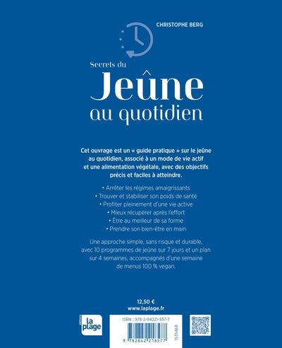 Secrets du jeûne au quotidien