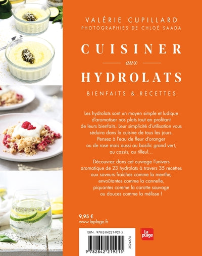 Cuisiner aux hydrolats