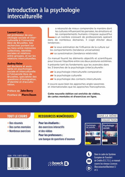 Introduction à la psychologie interculturelle