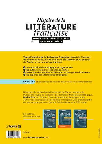 Histoire de la littérature française