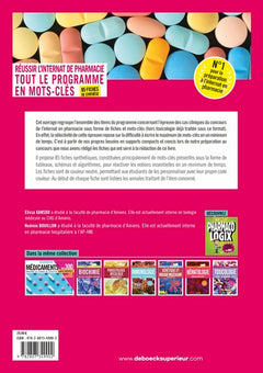 Internat de pharmacie - Tout le programme en mots-clés: 85 fiches de synthèse
