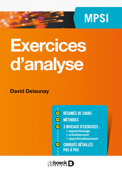 Exercices d'analyse MPSI