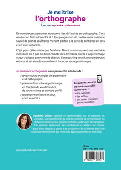 Je maîtrise l'orthographe