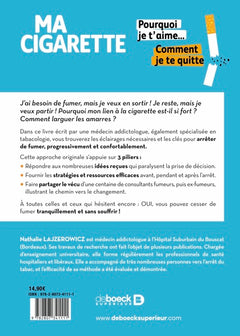 Ma cigarette, pourquoi je t'aime... Comment je te quitte - Arrêter de fumer, c'est possible, tranquillement et sans souffrir