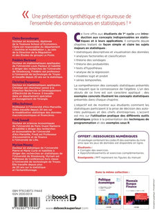 Statistiques pour l'économie et la gestion