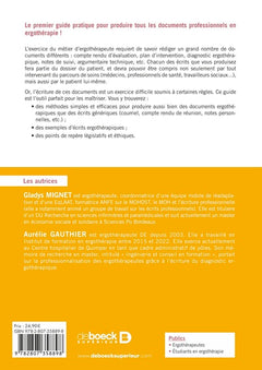 Guide pratique des écrits professionnels en ergothérapie