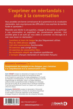 S'exprimer en néerlandais: Aide à la conversation