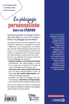 La pédagogie personnalisée dans ma classe