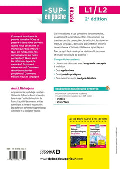 Psychologie cognitive en 26 fiches