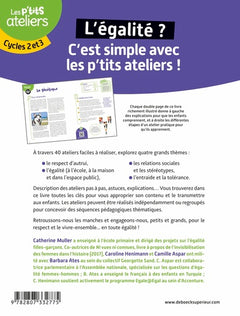 L'égalité filles-garçons en s'amusant : 40 activités en classe pour comprendre et apprendre à vivre ensemble: Cycles 2 et 3