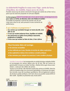 Gym douce avec chaise pour les 60 ans et plus