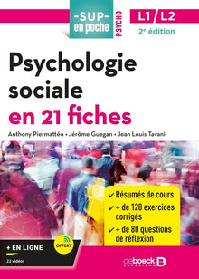 Psychologie sociale en 21 fiches
