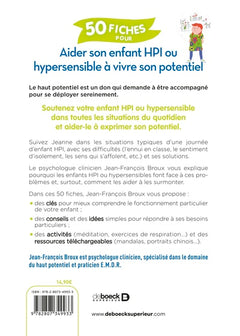 50 fiches pour aider son enfant HPI ou hypersensible à vivre son potentiel