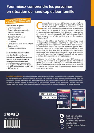 Psychologie du handicap