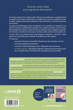 Education à la vie relationnelle, affective et sexuelle pour les personnes avec autisme et déficience intellectuelle