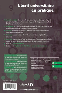 L'écrit universitaire en pratique