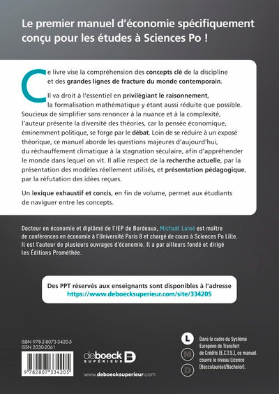 L'économie à Sciences Po