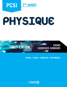 Physique PCSI 1re année