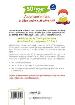 50 fiches pour aider son enfant à être calme et attentif