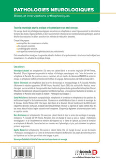 Pathologies neurologiques : bilans et interventions orthophoniques