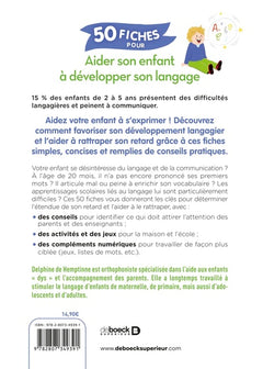 50 fiches pour aider son enfant à développer son langage