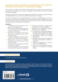 Evaluation et prise en charge des troubles du langage