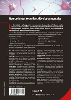 Neurosciences cognitives développementales