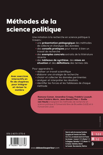 Méthodes de la science politique