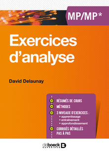 Exercices d'analyse MP/MP*