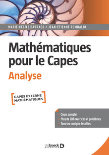 Mathématiques pour le Capes - Analyse