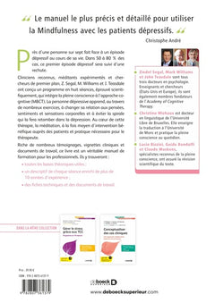 La thérapie cognitive basée sur la pleine conscience pour la dépression