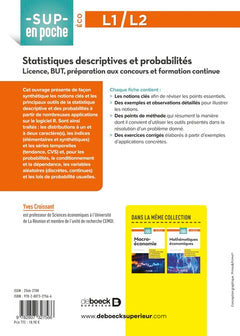 Statistiques descriptives et probabilités